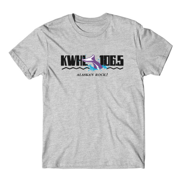 KWHL LOGO - S/S TEE - LIGHT HEATHER GRAY Thumbnail